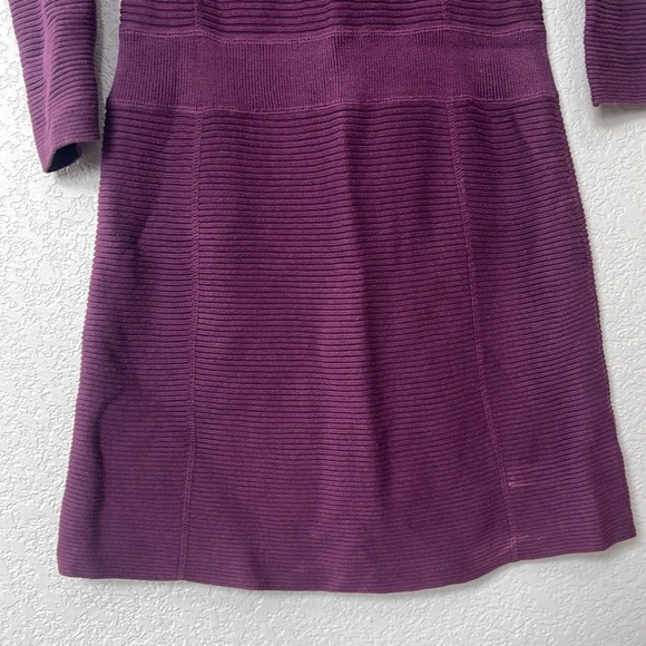 Athleta Dress Winter Cotton Wool Purple size Extra Small - Picture 6 of 11
